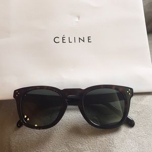Celine CL 41383/F/S Bevel Square Sunglasses